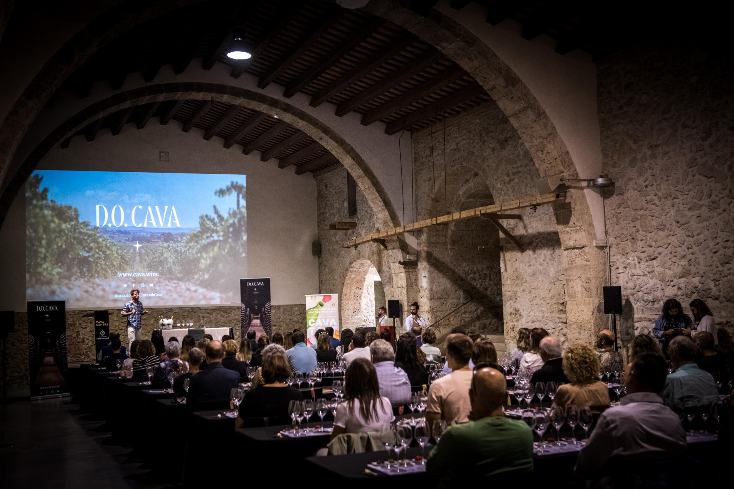 Presentation at La Fassina de Can Guineu cellar