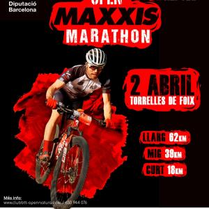 Cartell de l'Open Maxxis Marathon a Torrelles de Foix