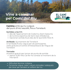 Caminada pel Camí del Riu 