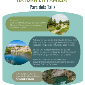 Activitat en família al Parc dels Talls