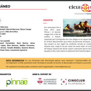 Mediterráneo. Cinema del Cicle Gaudí al Fòrum Berger
