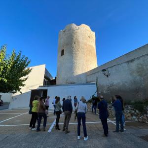 Inici visita Torre de Moja