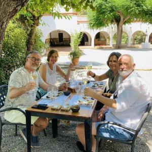 Tasting in the garden