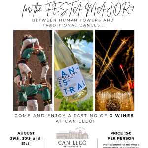Tast de vins per la Festa Major de Vilafranca del Penedès! 