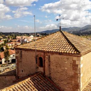 Vista des del campanar de Sant Sadurní