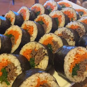 Kimbap koreano