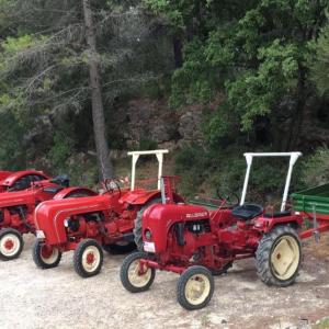 Museo Can Marlès, tractors Porsche anys 50