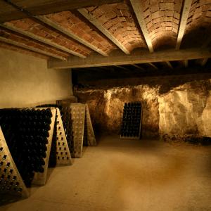 Interior de les caves 