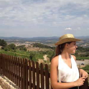 You will enjoy the best views of Penedès wine region.