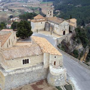 Vista aérea del conjunto monumental de Sa Roca