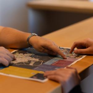 Plànol d'informació turística de Sant Sadurní