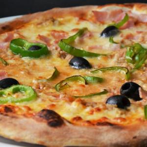 pizza de verdures
