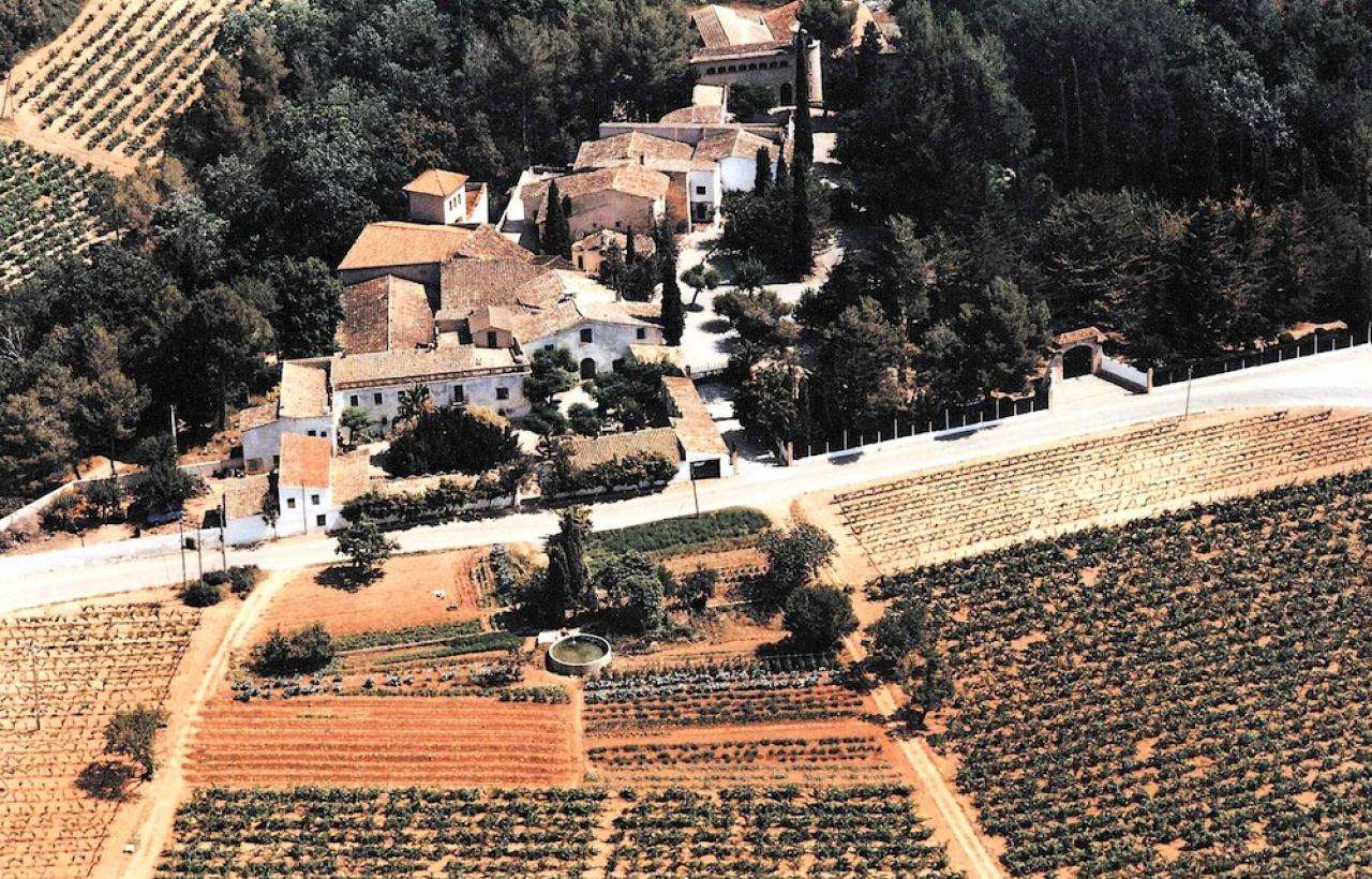 Rovellats Cavas aerial view