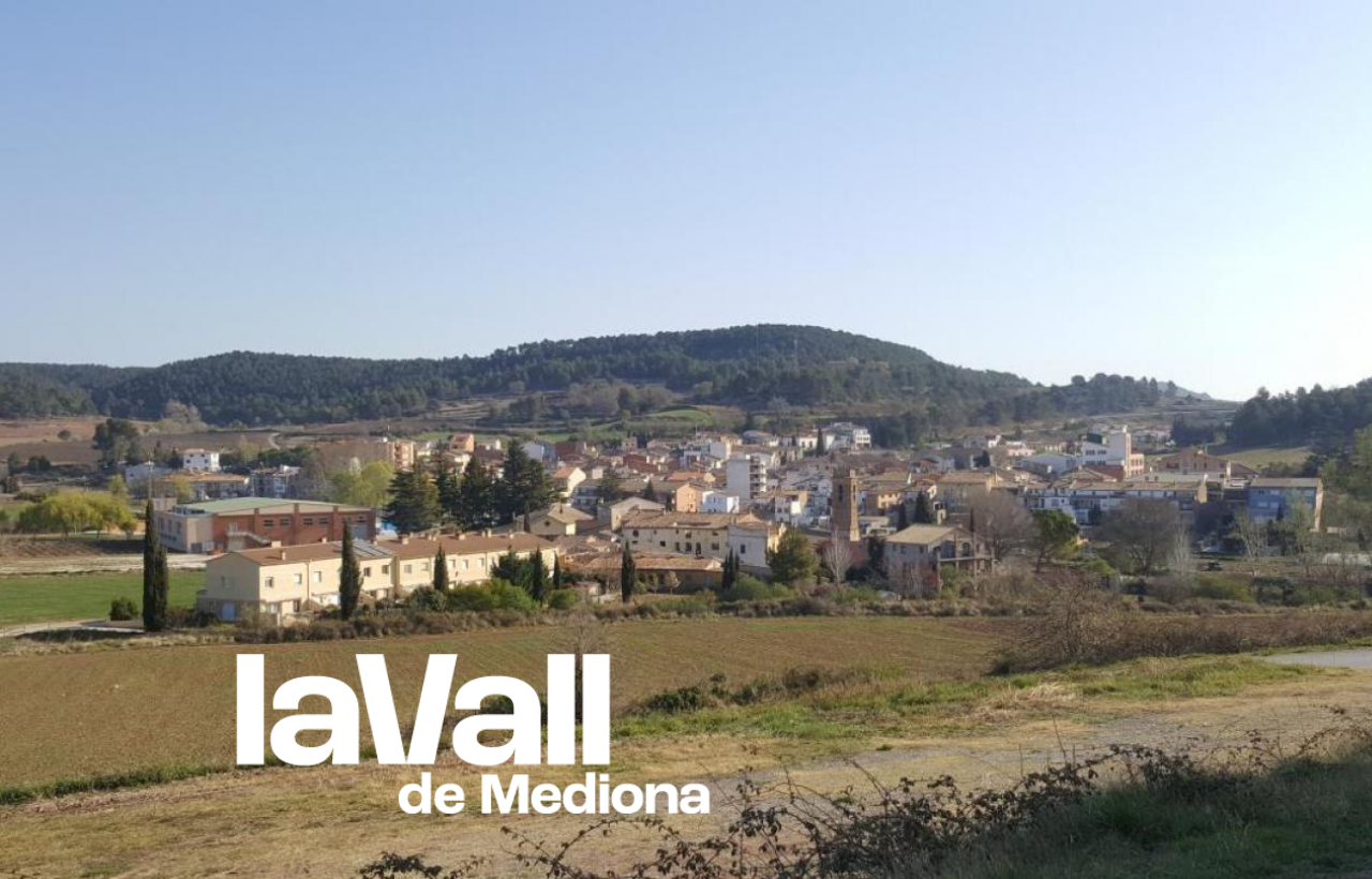 La Vall de Mediona, vista de Sant Joan de Mediona